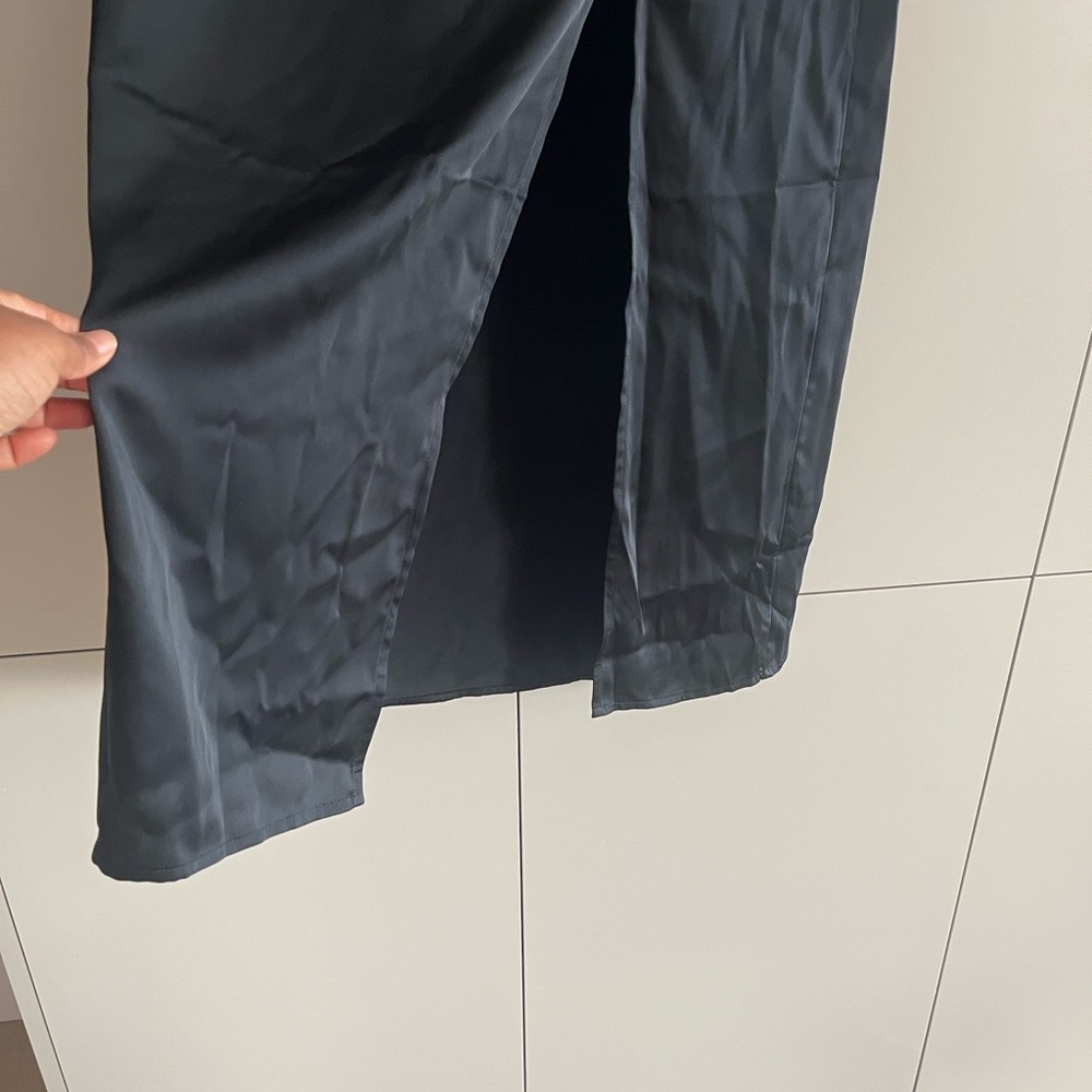 a new day Black  Maxi Skirt - M - Picture 3 of 9